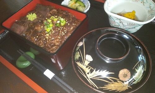 仙台牛ステーキ＆すき焼き煮重